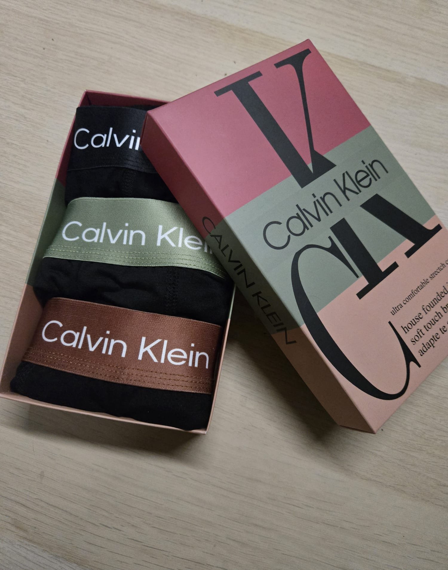 Calvin Klein — Мъжки боксерки 3бр/кутия #68