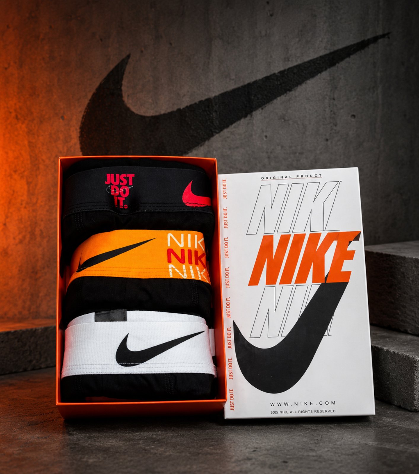 Nike — Мъжки боксерки 3бр/кутия #35