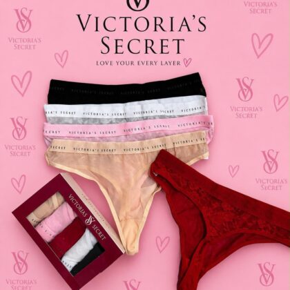 Victoria's Secret — Дамски прашки 5бр/кутия #203