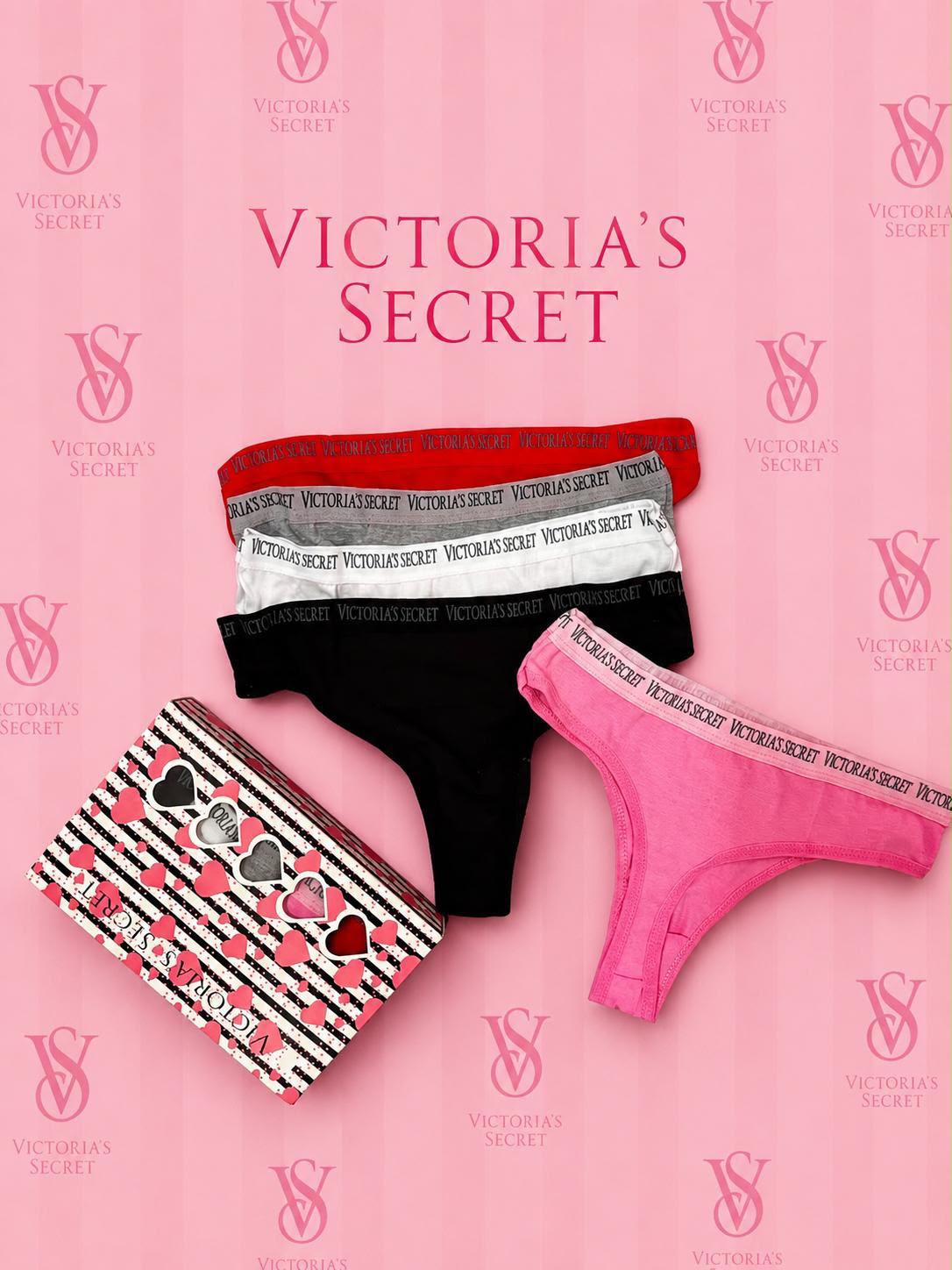 Victoria's Secret — Дамски прашки 5бр/кутия #204