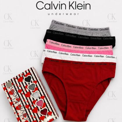 Calvin Klein — Дамски бикини 5бр/кутия #209