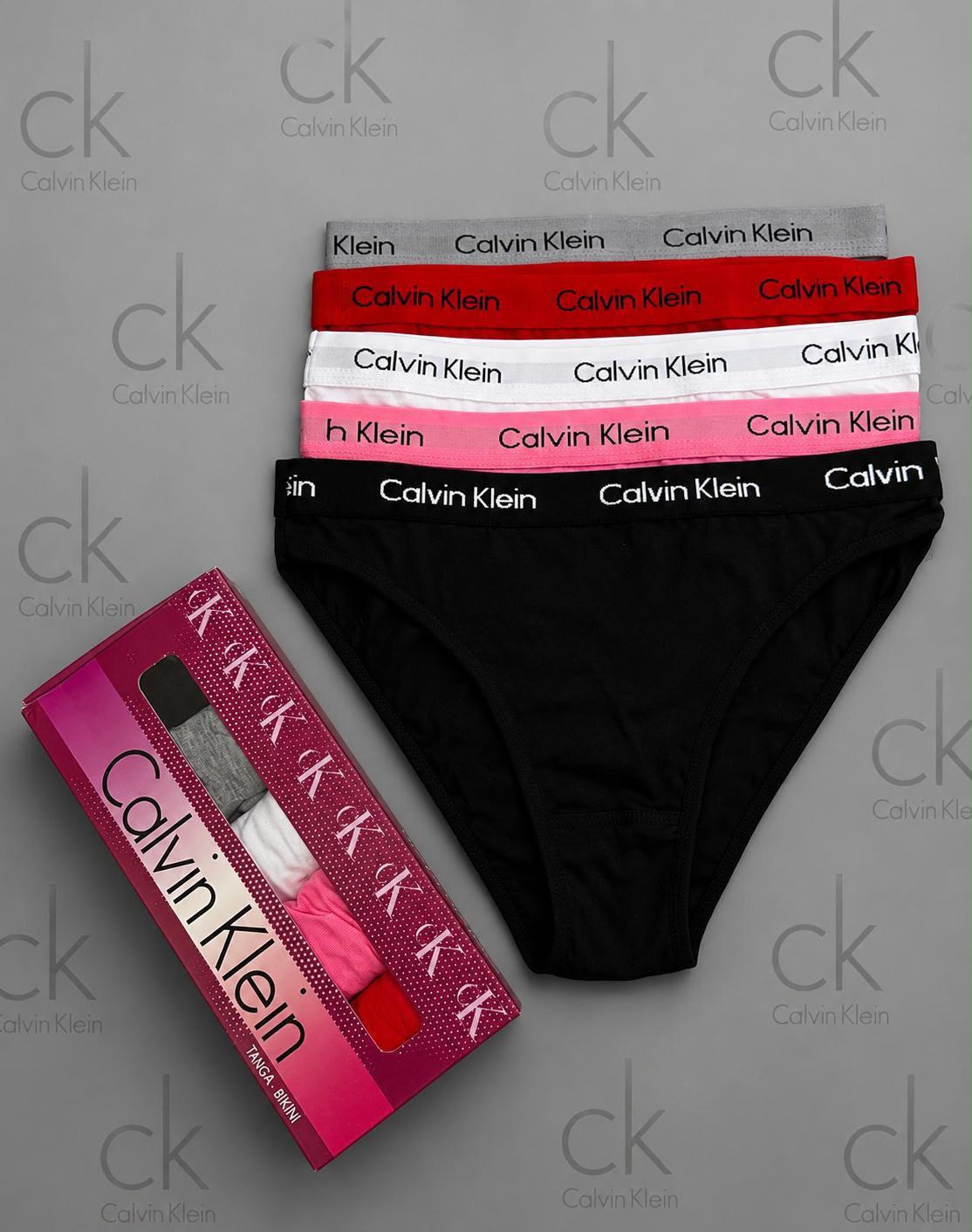 Calvin Klein — Дамски бикини 5бр/кутия #210