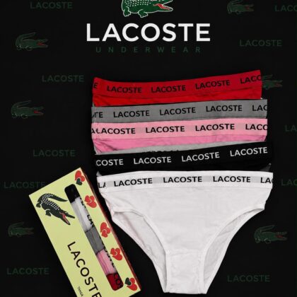 Lacoste — Дамски бикини 5бр/кутия #214