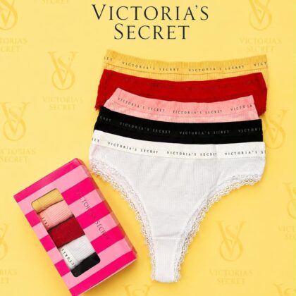 Victoria's Secret — Дамски дантелени прашки 5бр/кутия #216