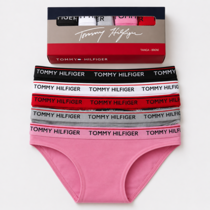 Tommy Hilfiger — Дамски бикини 5бр/кутия #218