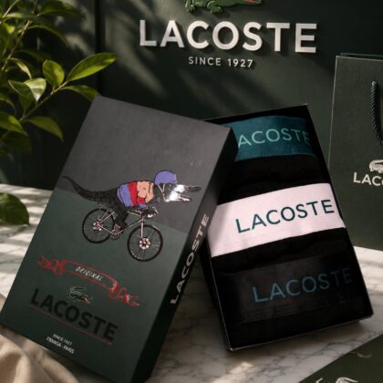 Lacoste — Мъжки боксерки 3бр/кутия #72