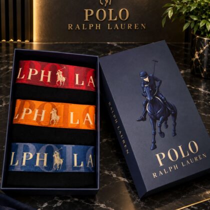 Polo Ralph Lauren — Мъжки боксерки 3бр/кутия #81