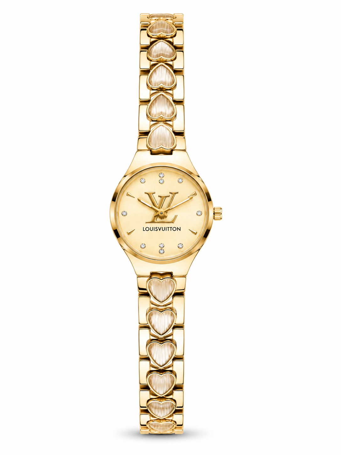 Louis Vuitton Tambour Gold / Champagne