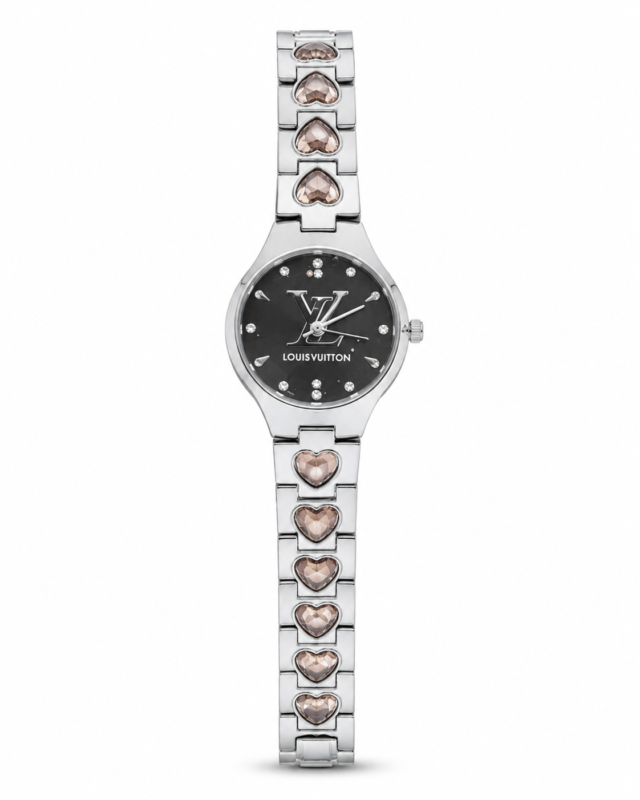 Louis Vuitton Tambour Steel / Black — ДАМСКИ МОДЕЛ