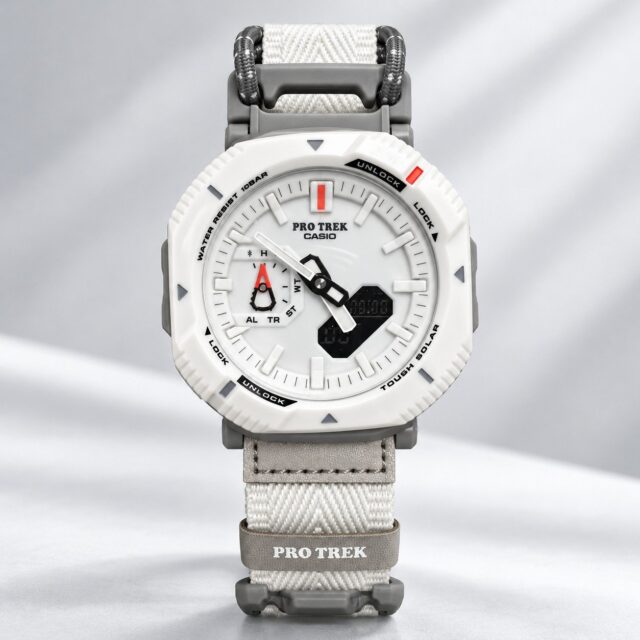 Мъжки Casio Pro Trek White / Grey