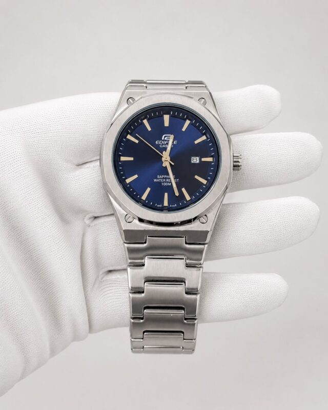 Мъжки Casio Edifice Blue Dial Steel II #152