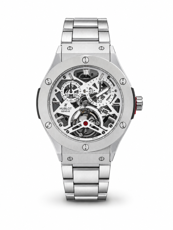 Мъжки Hublot Classic Fusion Skeleton Steel #216