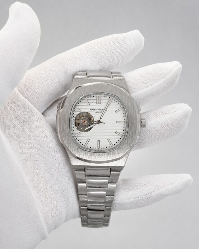 Мъжки Patek Philippe Nautilus White Dial Steel #143