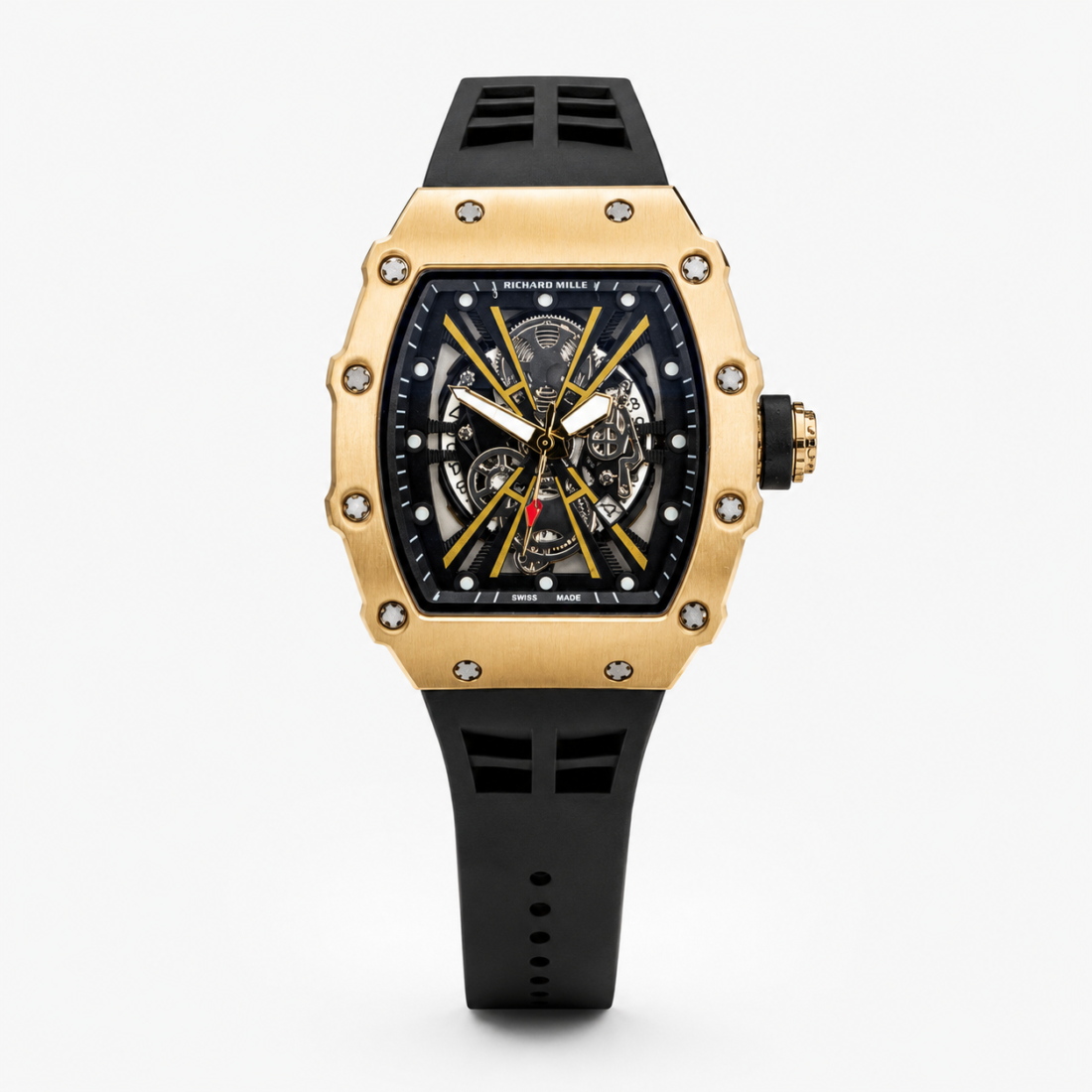 Richard Mille Skeleton Gold / Black