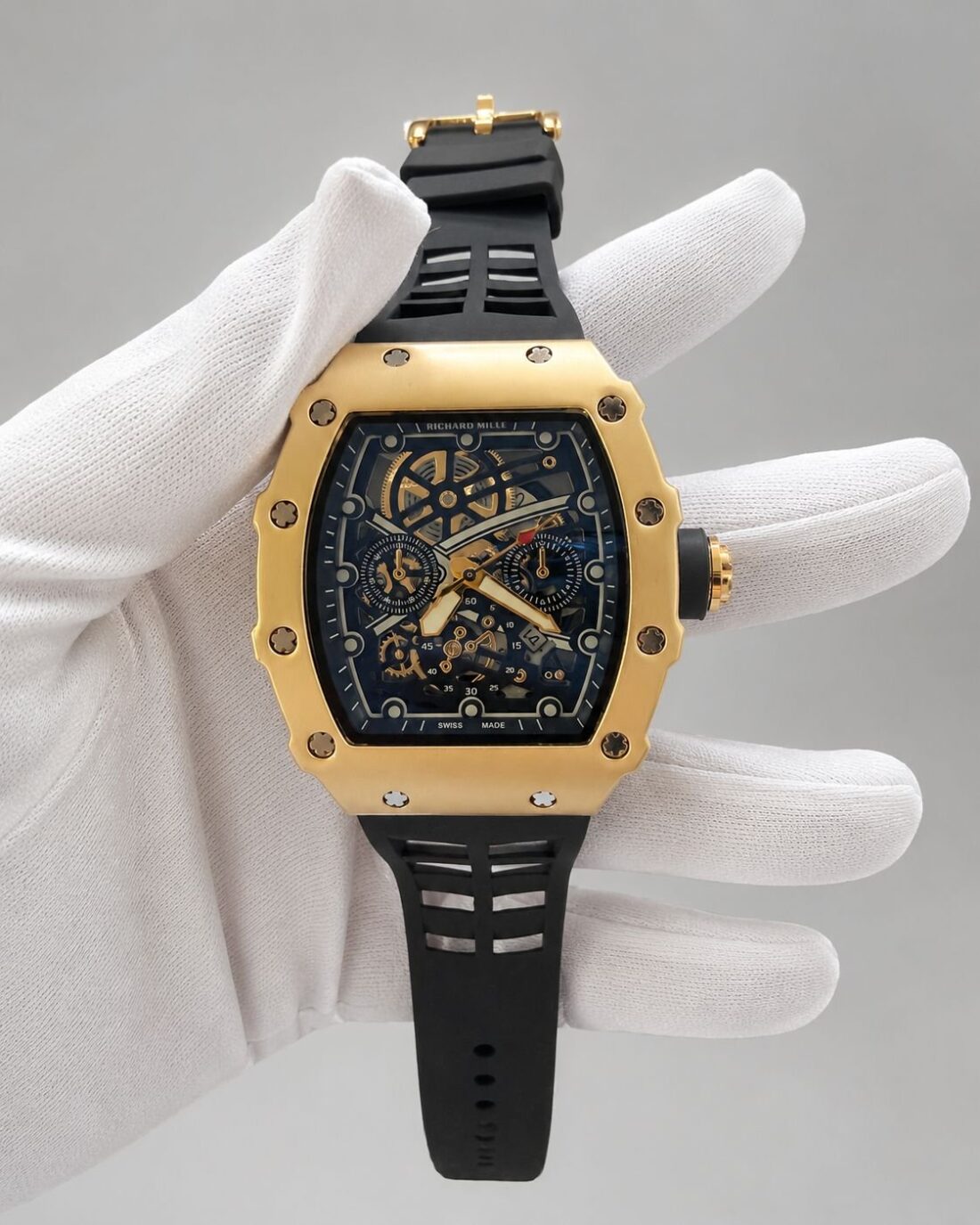 Richard Mille Skeleton Gold / Black II