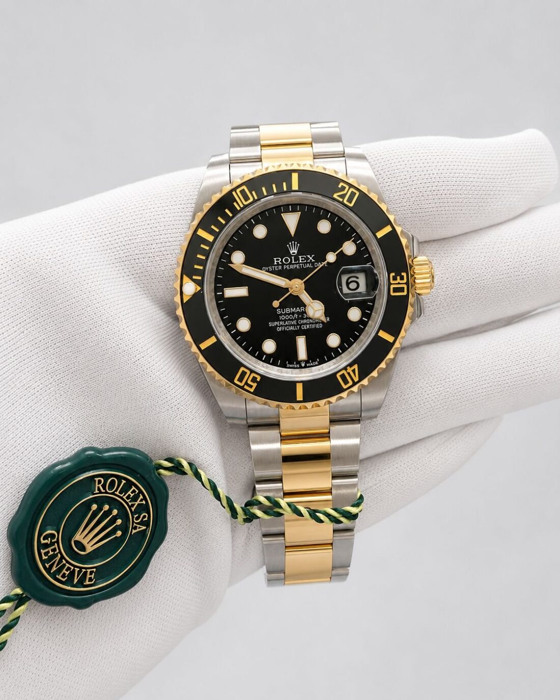 Rolex Submariner Two-Tone Gold / Black
