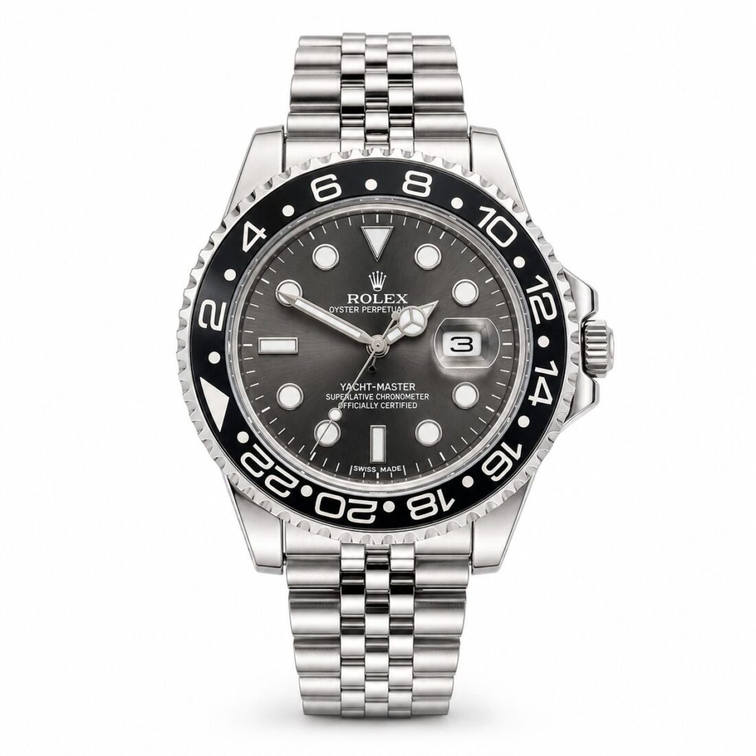 Rolex Yacht-Master Grey Dial / Black Bezel
