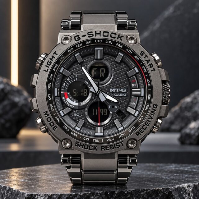 Мъжки Casio G-Shock MT-G Gunmetal Steel Bracelet #410