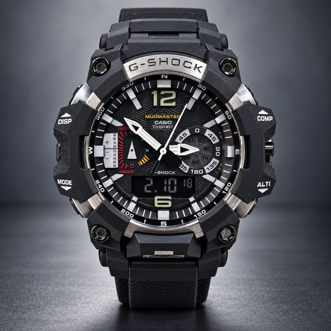 Casio G-Shock Mudmaster Black / Steel