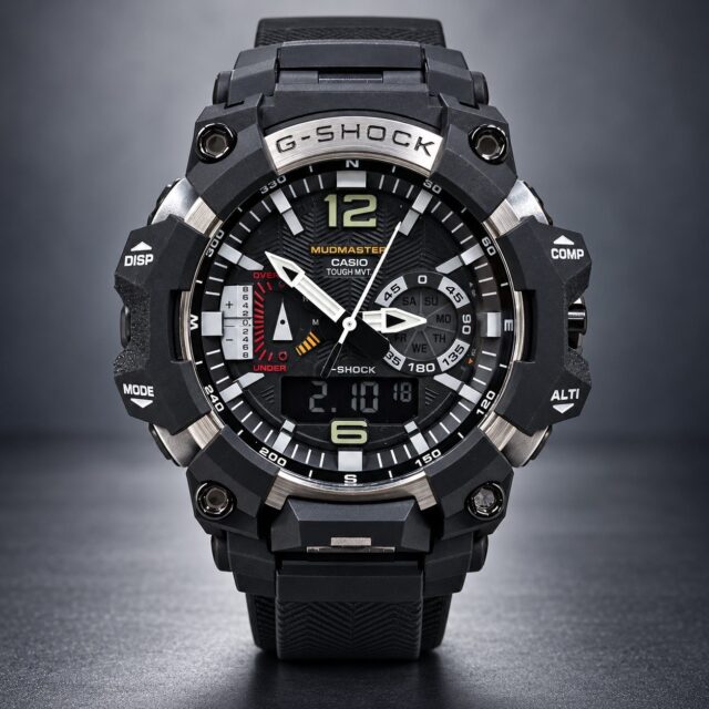 Мъжки Casio G-Shock Mudmaster Black / Steel #423