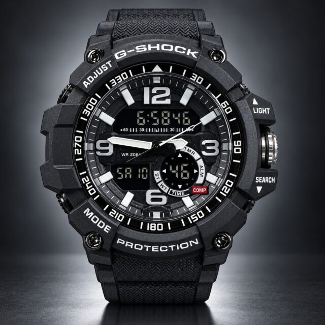 Мъжки Casio G-Shock Mudmaster Compass All Black #428