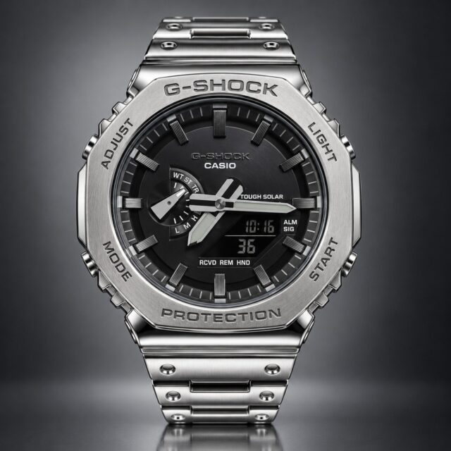 Мъжки Casio G-Shock Full Metal Steel / Black Dial #430