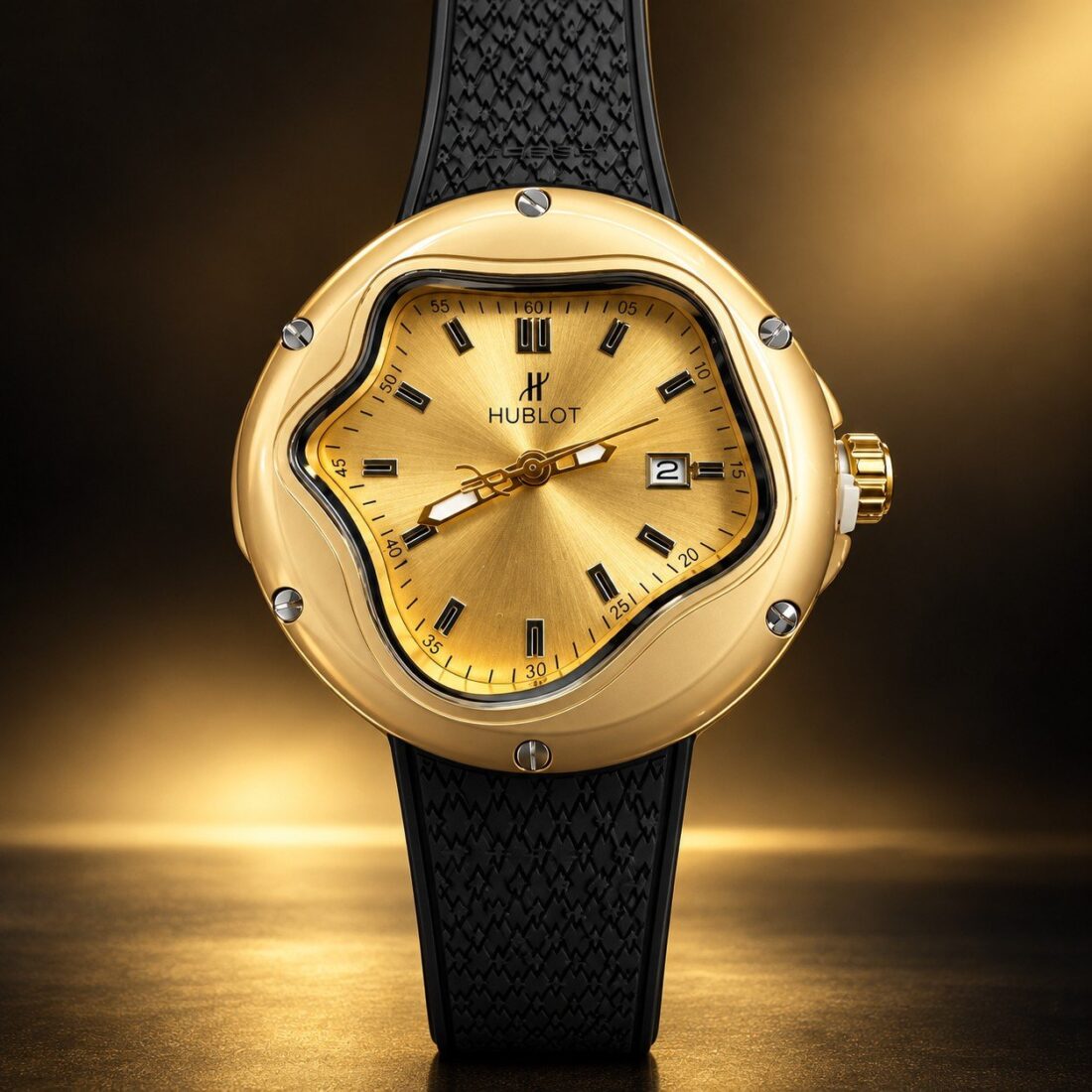 Hublot Arsham Splash Gold / Champagne Dial
