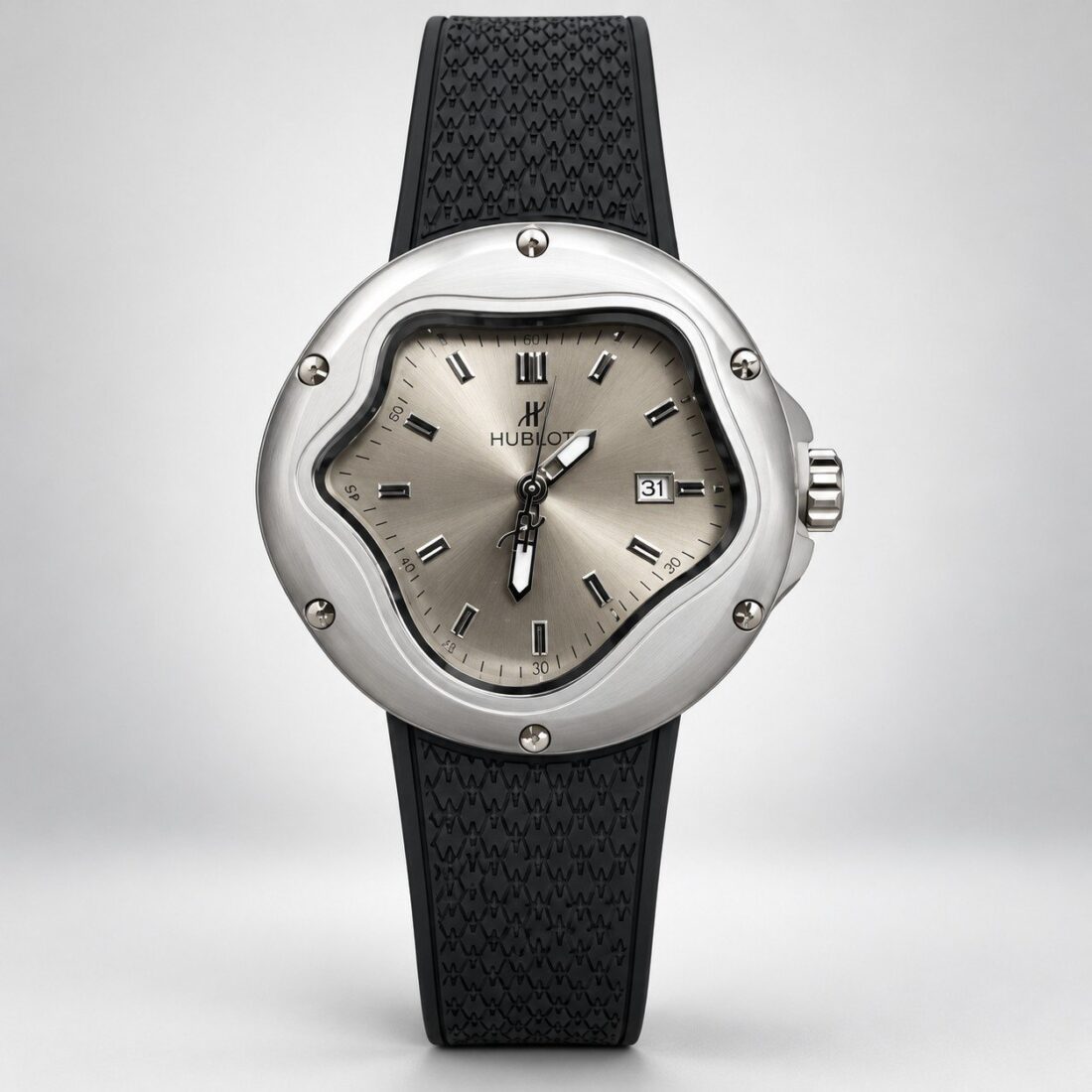 Мъжки Hublot Arsham Splash Steel / Silver Dial
