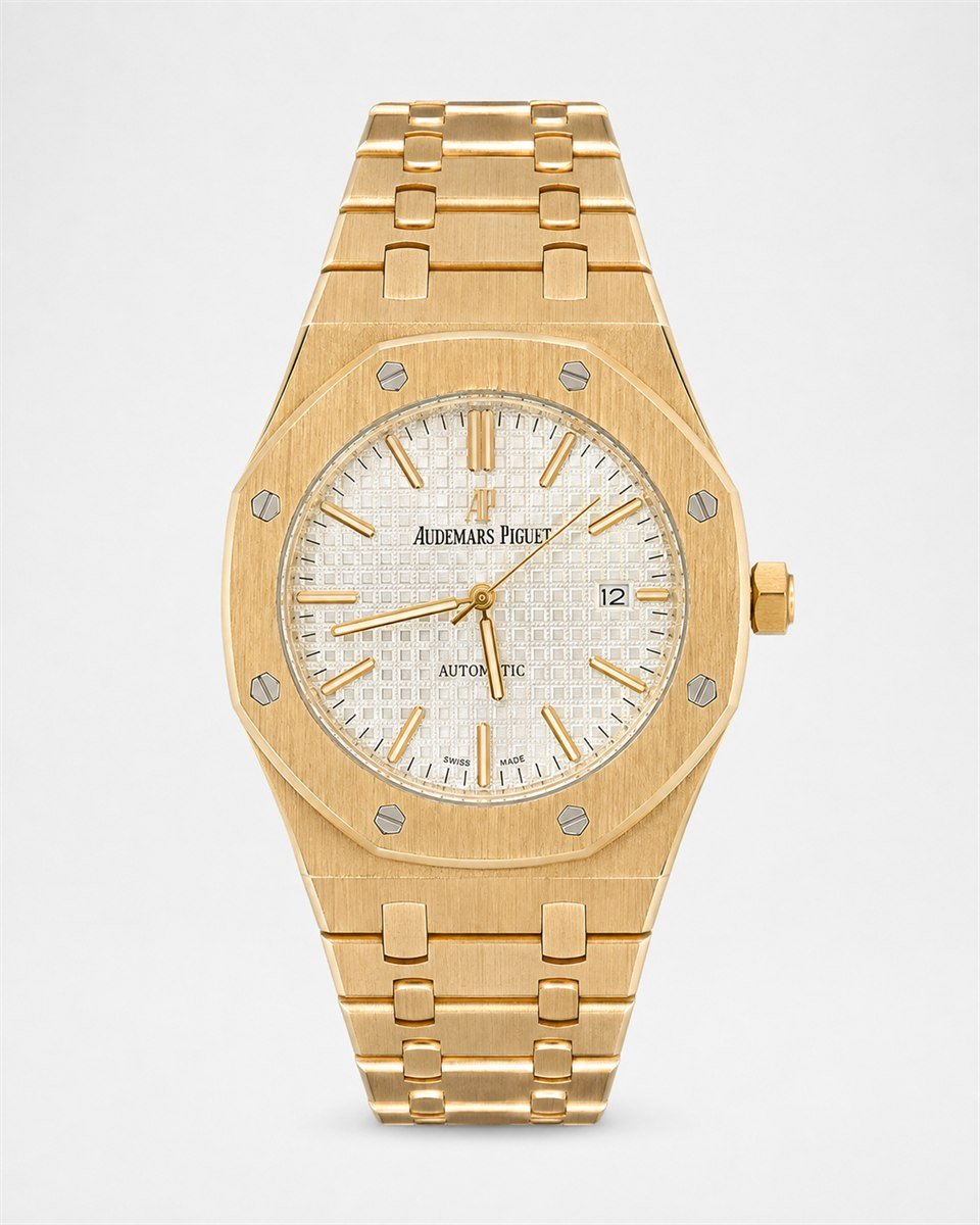 Audemars Piguet Royal Oak Gold / White Dial