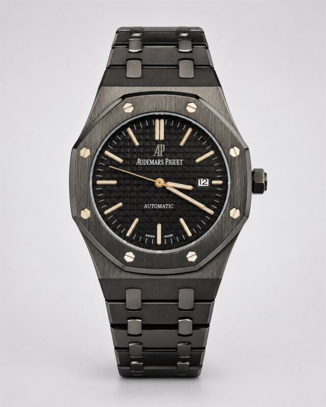 Мъжки Audemars Piguet Royal Oak Black / Black Dial #283