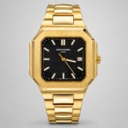 Мъжки Patek Philippe Nautilus Square Gold / Black Dial #289