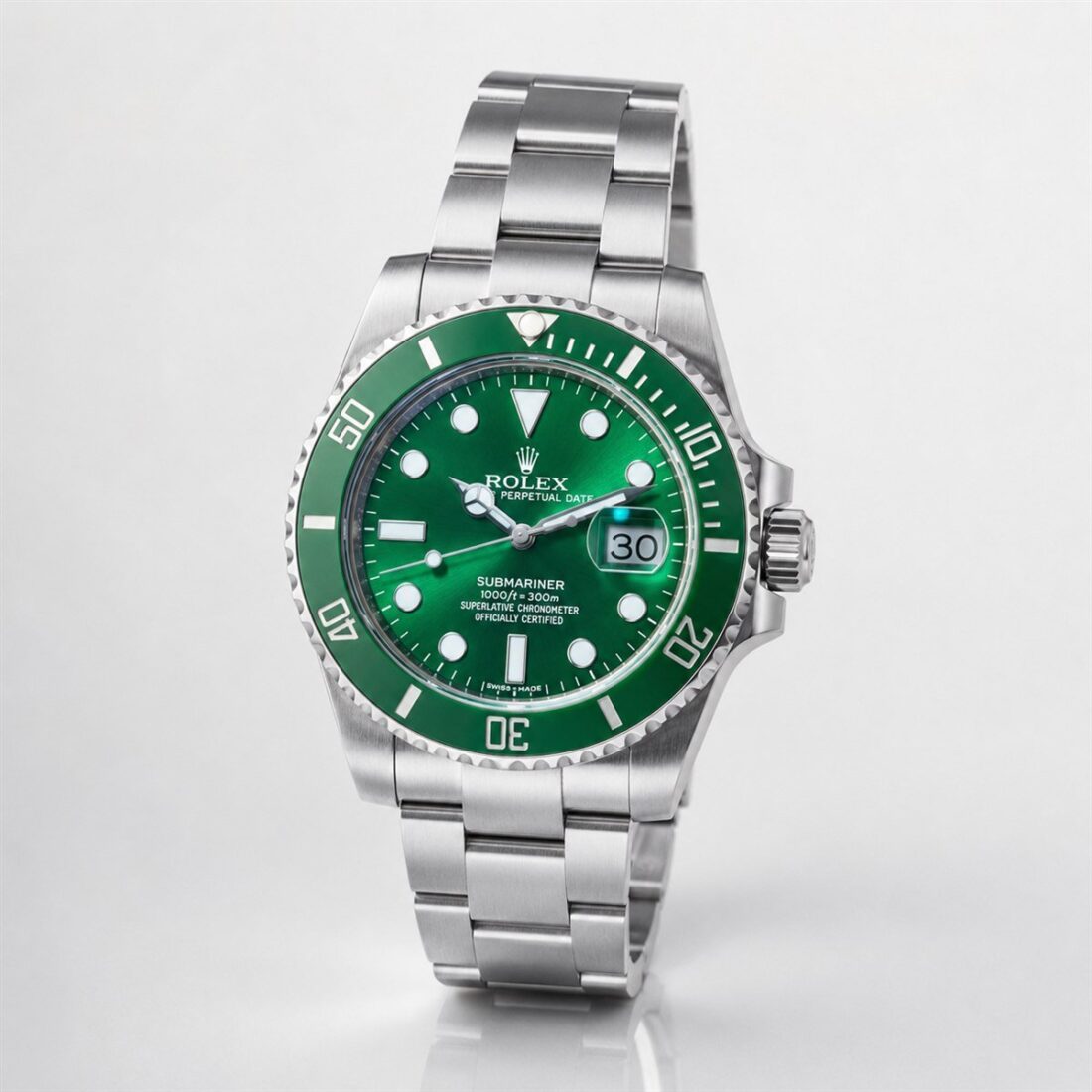 Мъжки Rolex Submariner Green Dial Steel #294