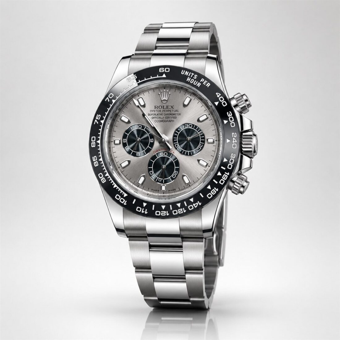 Rolex Daytona Cosmograph Steel Silver / Black