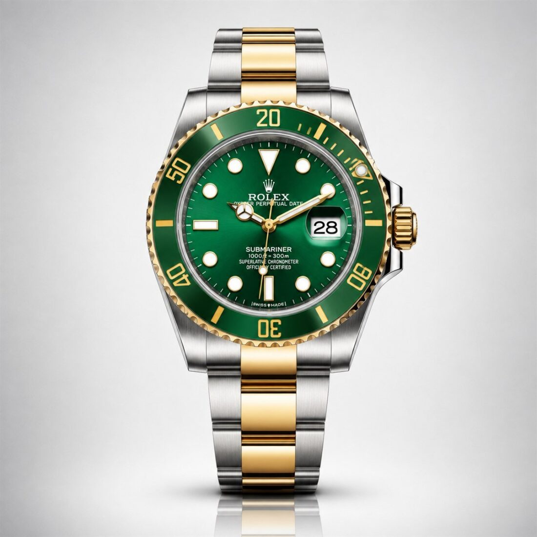 Rolex Submariner Two-Tone Green Dial II