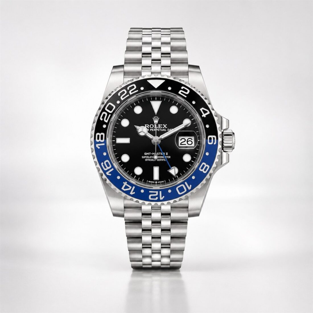 Мъжки Rolex GMT-Master II Black / Blue Jubilee #306